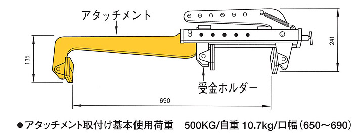 CU-AM三木混凝土吊具附件結(jié)構(gòu)尺寸圖片