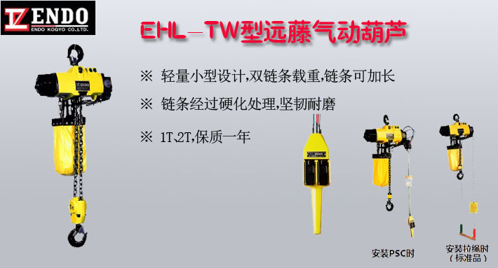 EHL-TW型ENDO氣動葫蘆圖片