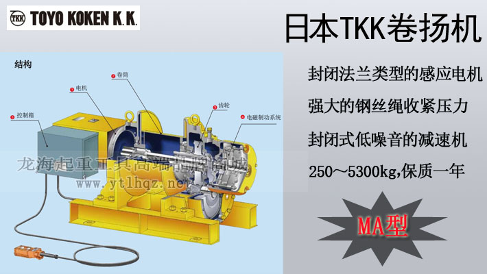 TKK MA型電動卷揚(yáng)機(jī)圖片