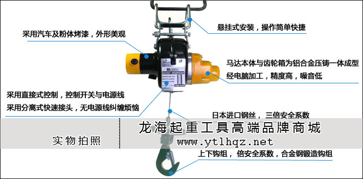 DU-75A小金剛電動葫蘆優(yōu)勢圖片