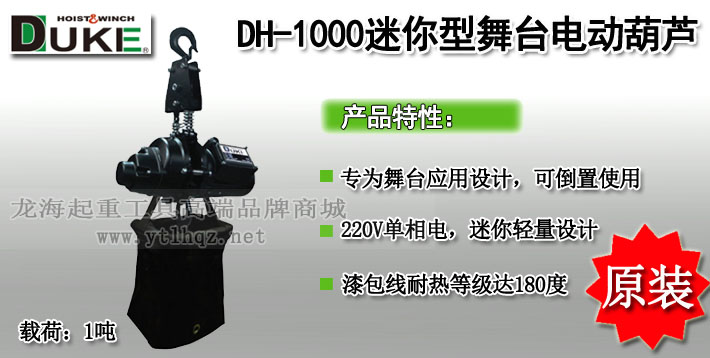 DH-1000舞臺(tái)環(huán)鏈電動(dòng)葫蘆圖片介紹