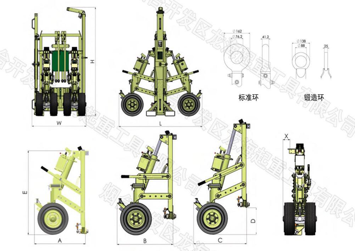 輪式集裝箱搬運車技術(shù)參數(shù)